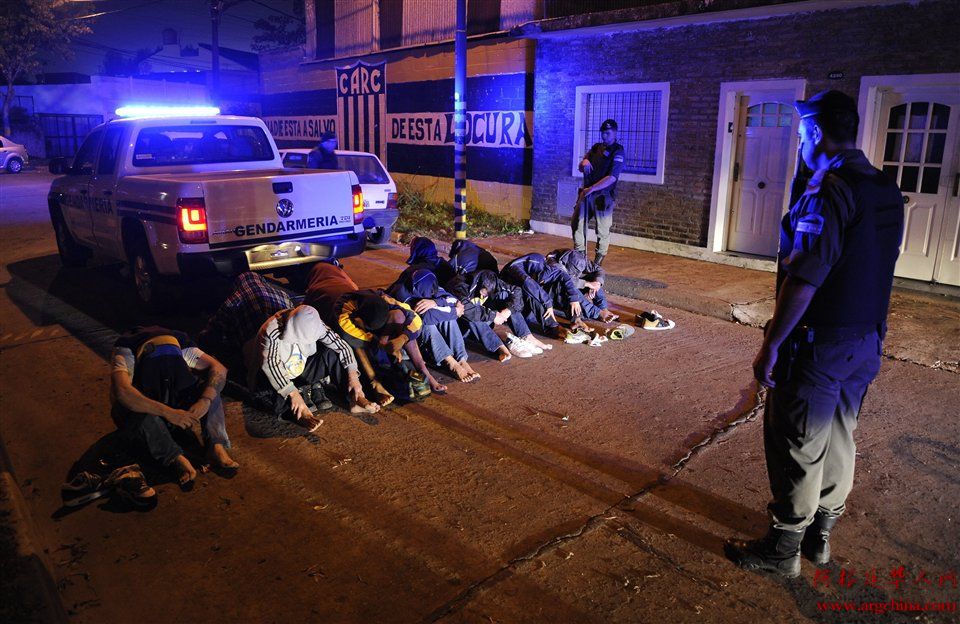 Un operativo antidrogas en Rosario, eje de las producciones periodísticas de De los Santos  Foto: Archivo