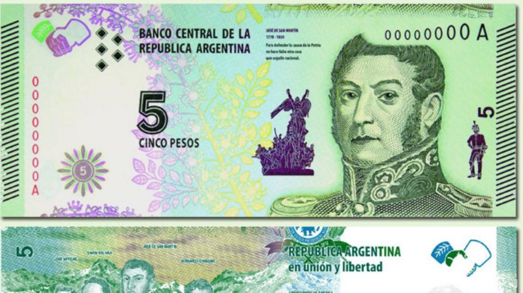 los-billetes-5-pesos-el-rostro-san-martin-se-podran-canjear-agosto-2021