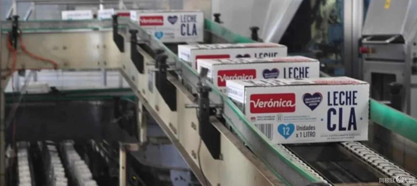cajas-de-lacteos-veronica-se-acumulan-en-la-linea-de-produccion-detenida-por-la-falta-de-actividad-foto-lu17-UDVA7FFGBNCCVPTMPUOM6C3GLE